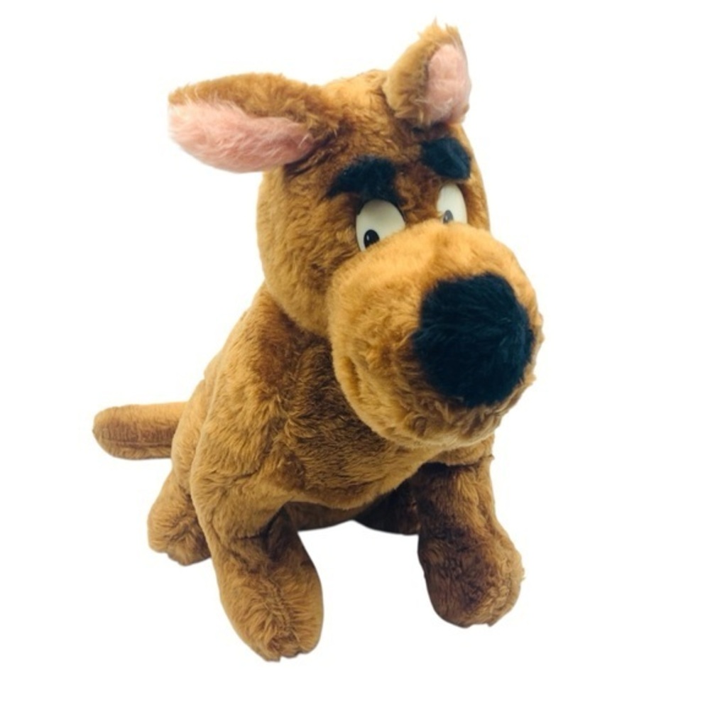 Vintage Scooby Doo 13” Plush 1980 Hanna-Barbera Mighty Star Toys